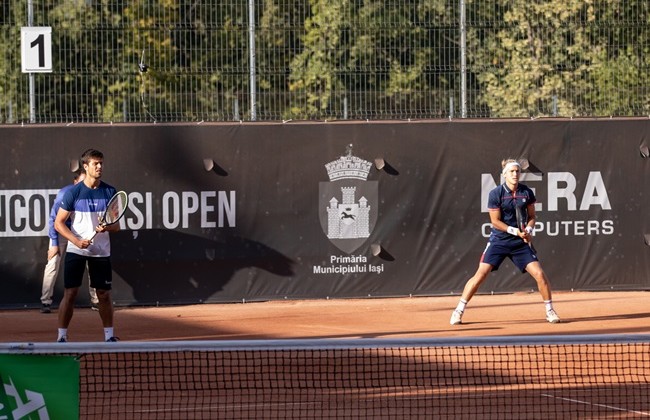 Treat Huey / Nathaniel Lammons - Rafael Matos / Joao Menezes in the doubles final of "Concord Iași Open" 2020, live on TVR 3 and TVR Iași, on Saturday, at 4 PM.